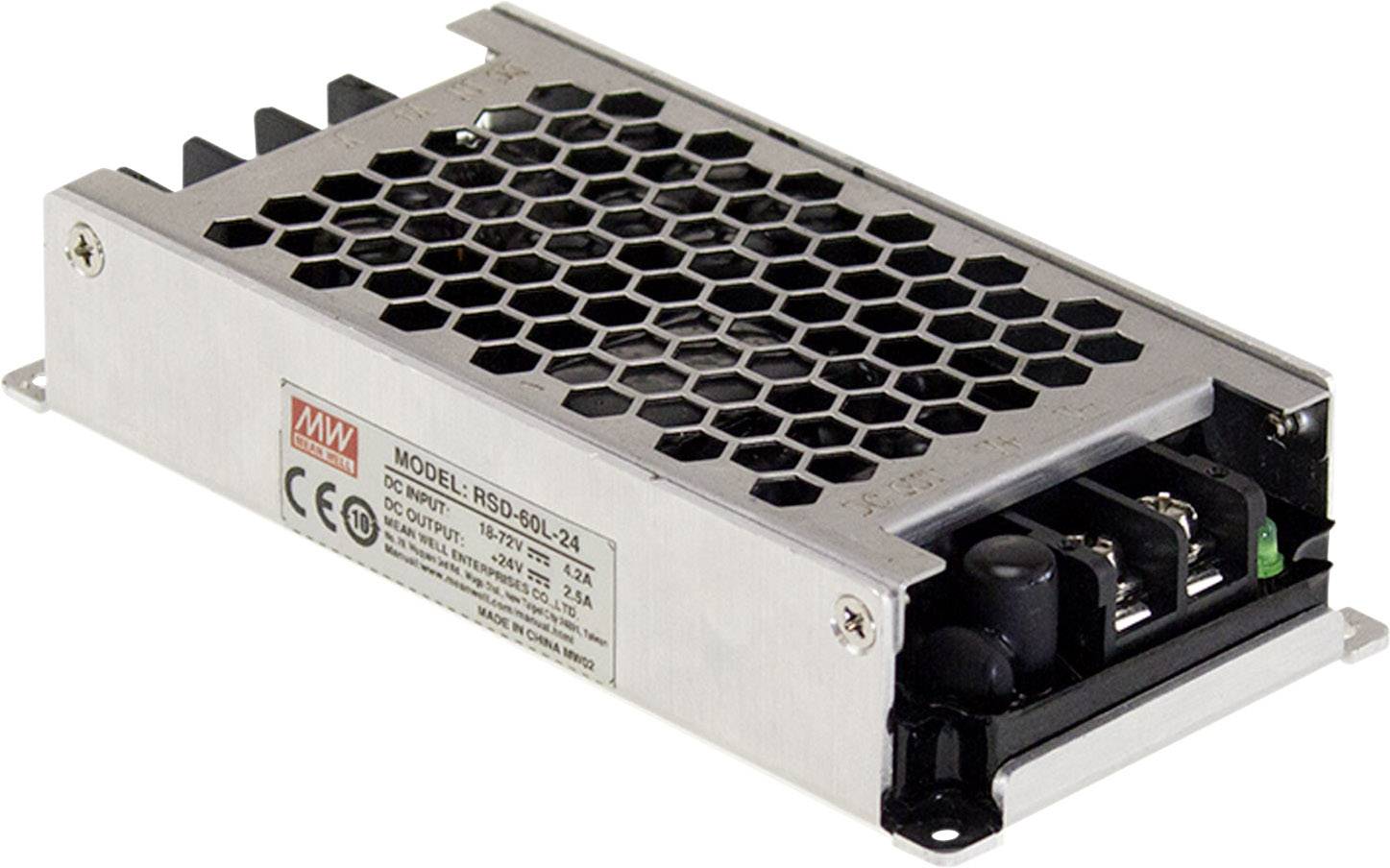 Przetwornica DC/DC MEAN WELL RSD-60L-12 RSD-60L-12 5 A 60 W - obrazek 1