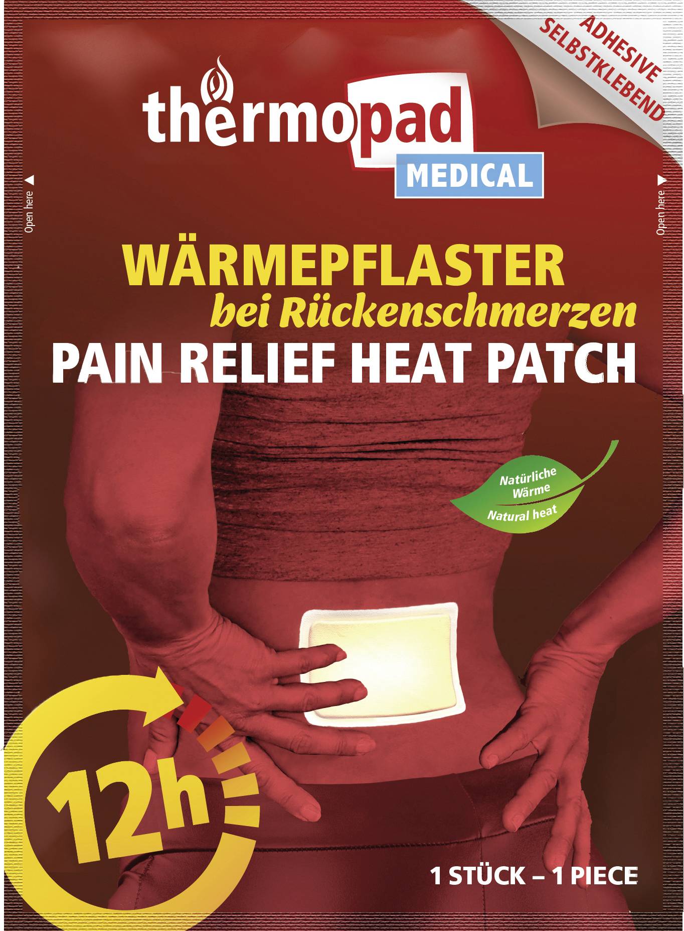 Ogrzewacz pleców Thermopad natural warmer TpR31780, 1 szt. - obrazek 1