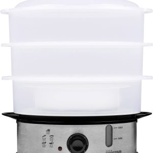 Parowar Tristar VS-3914, nie zawiera BPA, stali szlachetnej, czarny Parowar Tristar VS-3914, nie zawiera BPA, stali szlachetnej, czarny