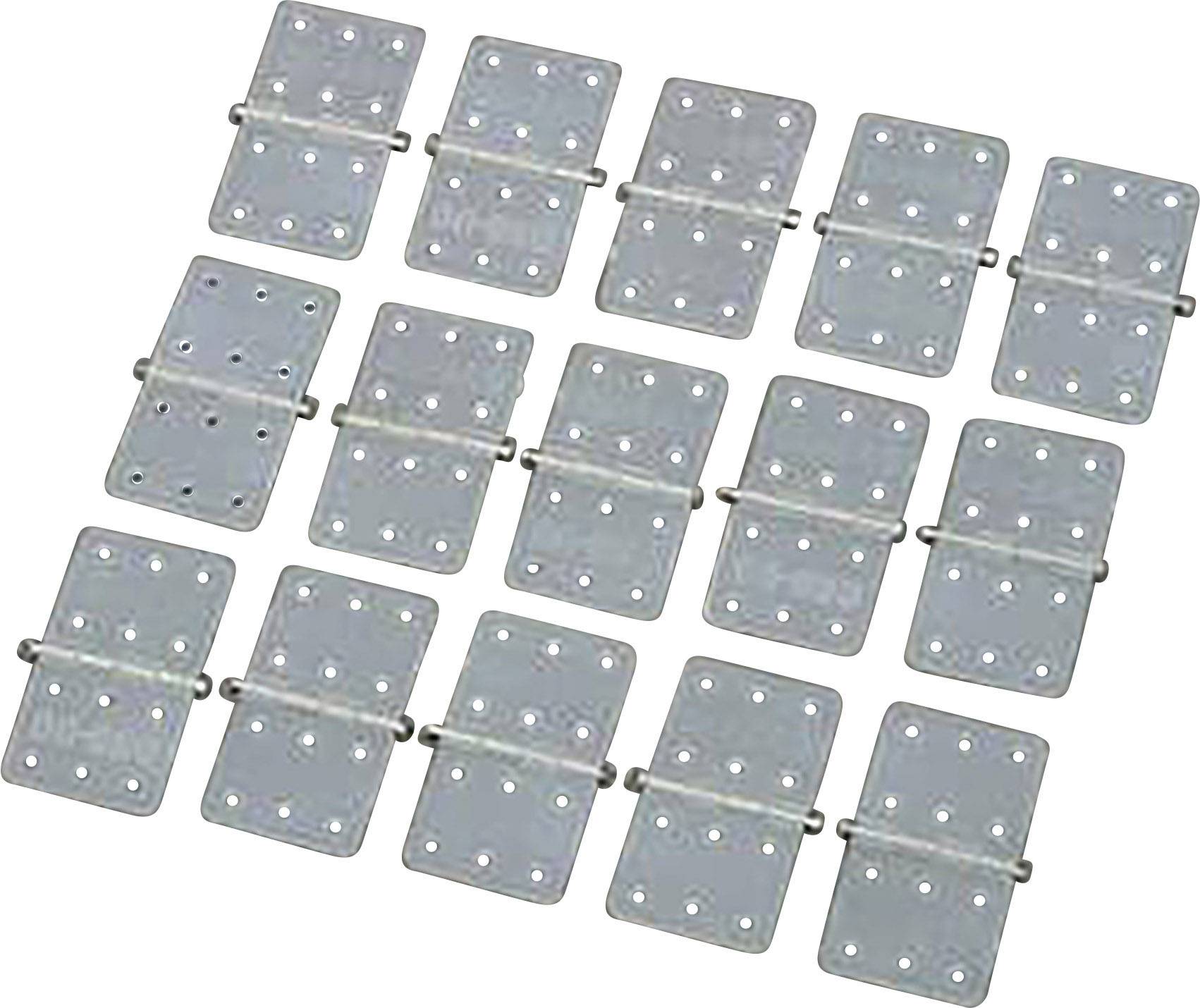 Zawias DU-BRO Hinges 16/28 117 prostokątny poliamid (D x S) 28 mm x 16 mm 15 szt. - obrazek 1