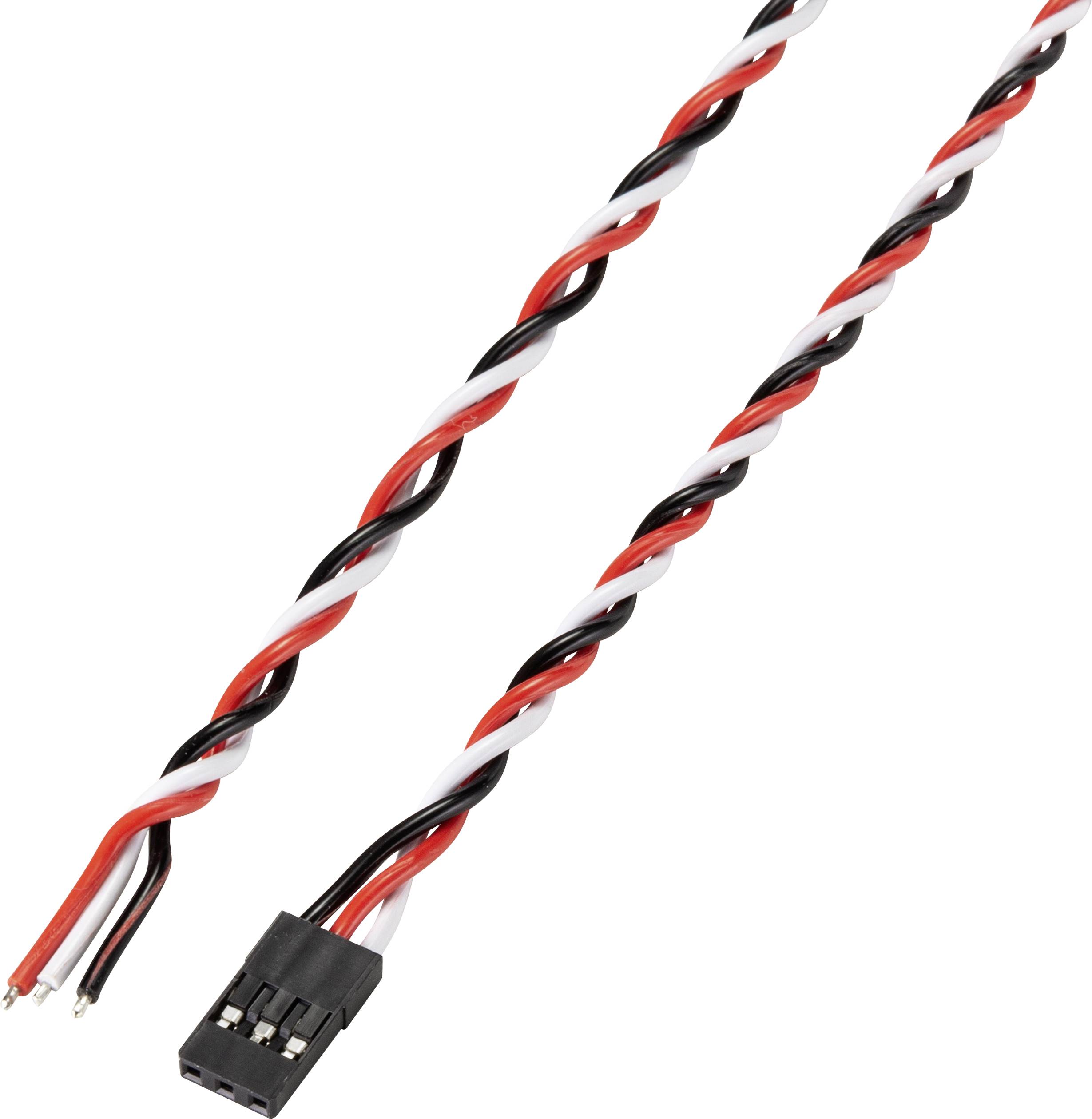 kabel ze złączem męskim do serwa Reely RE-6992130 10 szt. - obrazek 1