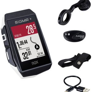 Nawigacja rowerowa Sigma ROX 11.1 EVO HR Set GPS, GLONASS, bryzgoszczelna Nawigacja rowerowa Sigma ROX 11.1 EVO HR Set GPS, GLONASS, bryzgoszczelna