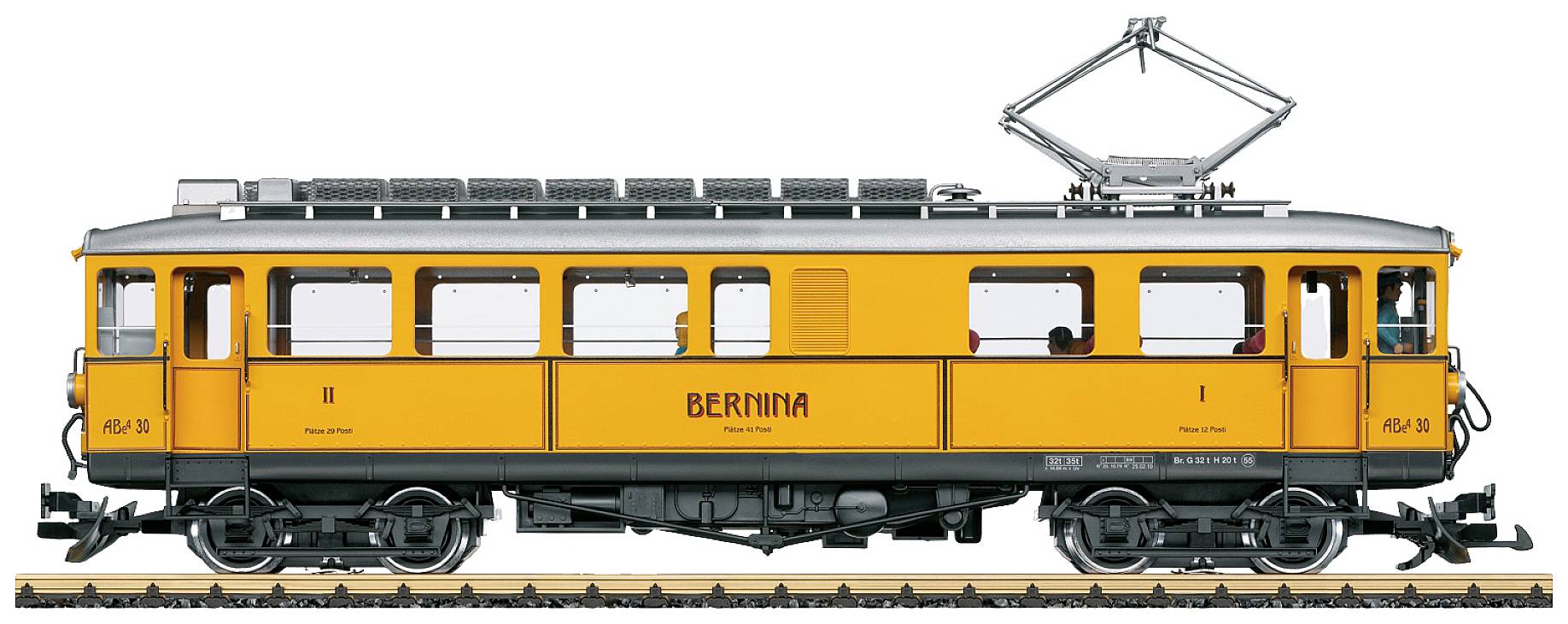 LGB 25392 Wagon G ABe 4/4 RhB - obrazek 1