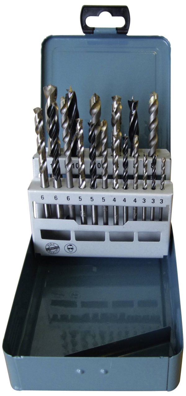 Makita D-46202 18 szt. Komplet wierteł uniwersalnych drewno, kamień, beton, metal, tworzywo sztuczne, Metal nieżelazny 3