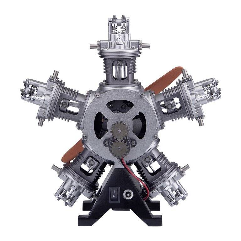 Zestaw Thicon Models Stern-Flug-Motor 5-Zylinder 21013 - obrazek 1