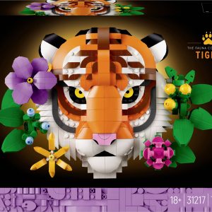 31217 LEGO® ART Kolekcja Fauny – Tygrys