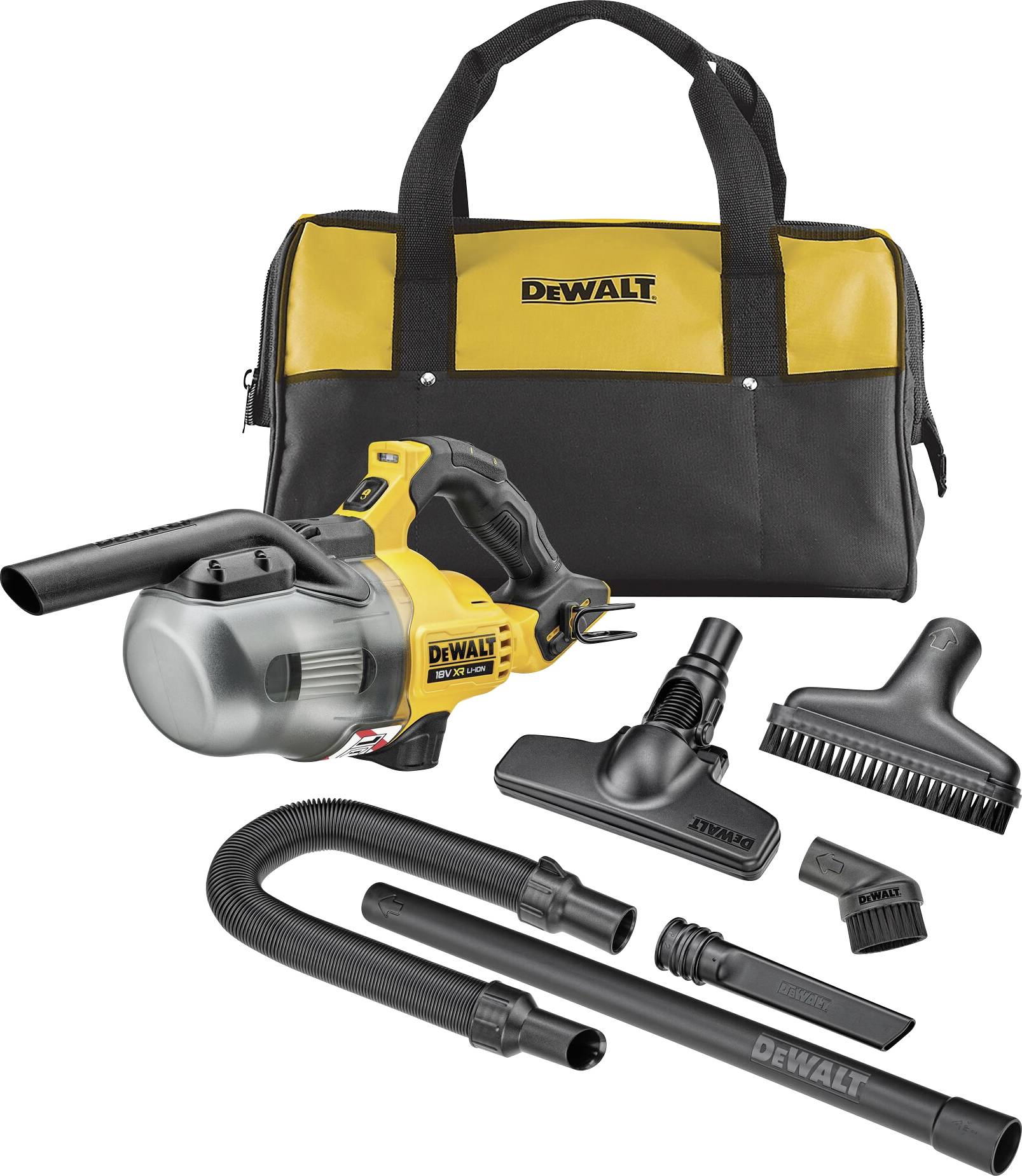 DEWALT DCV501LN Odkurzacz ręczny, akumulatorowy bez akumulatora - obrazek 1