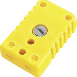 Złącze miniaturowe żeńskie B+B Thermotechnik NKU 1200, zakres od -50 – +120 °C, żółte Złącze miniaturowe żeńskie B+B Thermotechnik NKU 1200, zakres od -50 – +120 °C, żółte