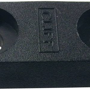 Adapter do gniazda zaciskowego Cliff CL1595, czarny Adapter do gniazda zaciskowego Cliff CL1595, czarny