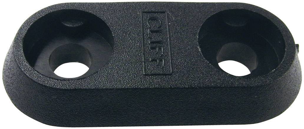 Adapter do gniazda zaciskowego Cliff CL1595, czarny - obrazek 1