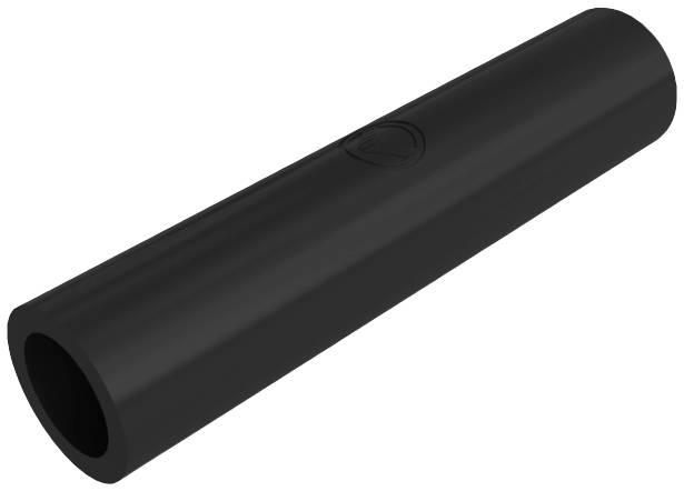 Tuleja złącza bananowego SKS Hirschmann KD 10, czarn. - obrazek 1