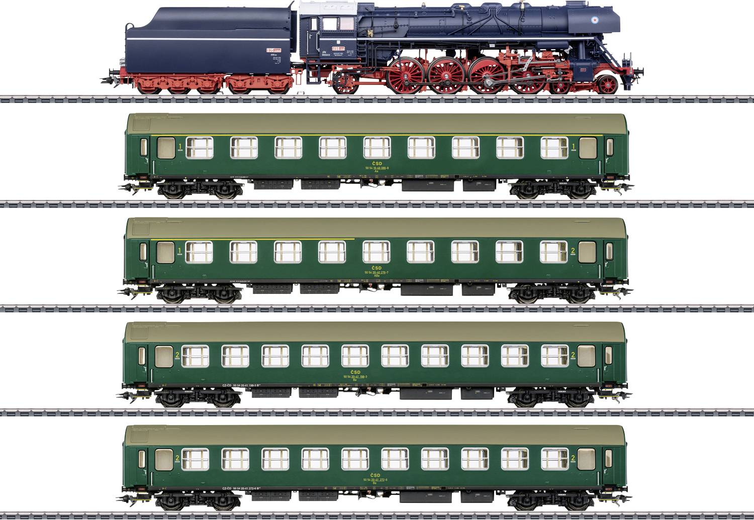 Pociąg osobowy H0 Märklin 026498 - obrazek 1