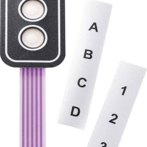 Keypad samoprzylepny, zawiera etykietę opisującą Układ klawiatury 1 x 4 APEM AC3533 1 szt. Keypad samoprzylepny, zawiera etykietę opisującą Układ klawiatury 1 x 4 APEM AC3533 1 szt.