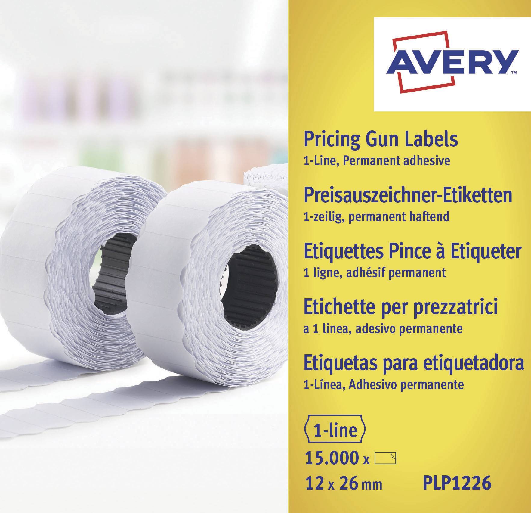 Etykiety cenowe Avery-Zweckform PLP1226 PLP1226 - obrazek 1