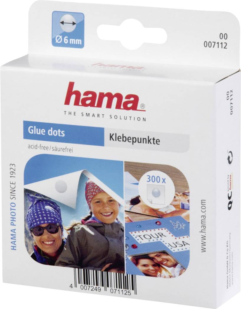 Hama Punkty klejące do zdjęcia 00007112 300 szt. - obrazek 1
