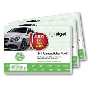 Sigel T1179 DIN A6, poziomy Dziennik okrętowy Ilość arkuszy: 40 3 szt. Sigel T1179 DIN A6, poziomy Dziennik okrętowy Ilość arkuszy: 40 3 szt.