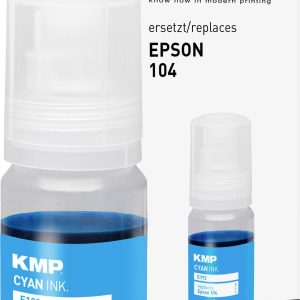 KMP Zestaw do napełnienia Zamiennik Epson 104, T00P2 zamiennik Cyjan 70 ml E192 1648,0003 KMP Zestaw do napełnienia Zamiennik Epson 104, T00P2 zamiennik Cyjan 70 ml E192 1648,0003