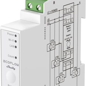Kontroler zużycia ECOFLOW x Shelly Smart Meter EF-OS-SM003-SMSHEL Kontroler zużycia ECOFLOW x Shelly Smart Meter EF-OS-SM003-SMSHEL