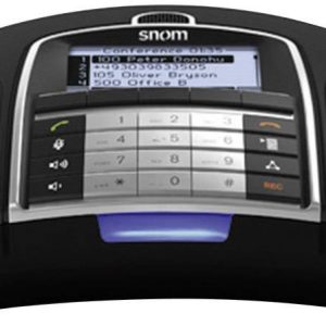 Telefon konferencyjny VoIP SNOM 2040 czarny Telefon konferencyjny VoIP SNOM 2040 czarny