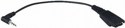 Jabra QD Zestaw słuchawkowy, przewodowy 0 mm czarny