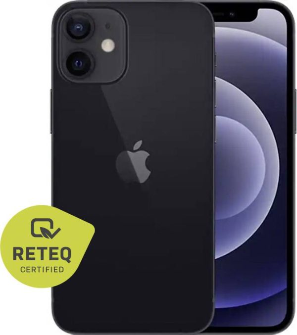 Apple refurbished iPhone 12 mini B-Ware (produkt serwisowy / dobry) 128 GB 5.4 cal (13.7 cm) iOS 14 12 MPx czarny