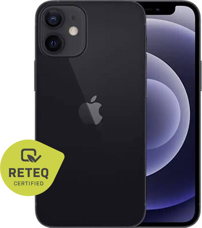 Apple refurbished iPhone 12 mini B-Ware (produkt serwisowy / dobry) 128 GB 5.4 cal (13.7 cm) iOS 14 12 MPx czarny - obrazek 1