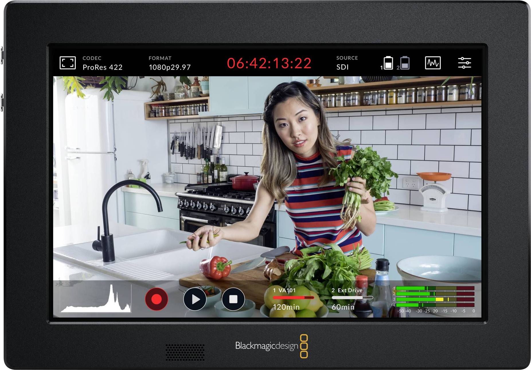 Monitor Blackmagic Design BM-HYPERD/AVIDA3/7, 1 szt. - obrazek 1