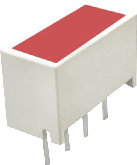 Dioda LED płaska 4 x czerwony (D x S) 10 mm x 10 mm Kingbright KB2655ID KB2655ID