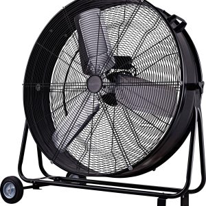 Sygonix Wentylator bębnowy 300 W (Ø x W) 905 mm x 952 mm aluminiowy ruch wahadłowy Sygonix Wentylator bębnowy 300 W (Ø x W) 905 mm x 952 mm aluminiowy ruch wahadłowy