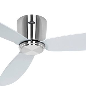 CasaFan ECO PLANO II 132 BN-SI WiFi Wentylator sufitowy 28 W (Ø x W) 132 cm x 160 mm chrom (szczotkowany) pilot zdalnego CasaFan ECO PLANO II 132 BN-SI WiFi Wentylator sufitowy 28 W (Ø x W) 132 cm x 160 mm chrom (szczotkowany) pilot zdalnego