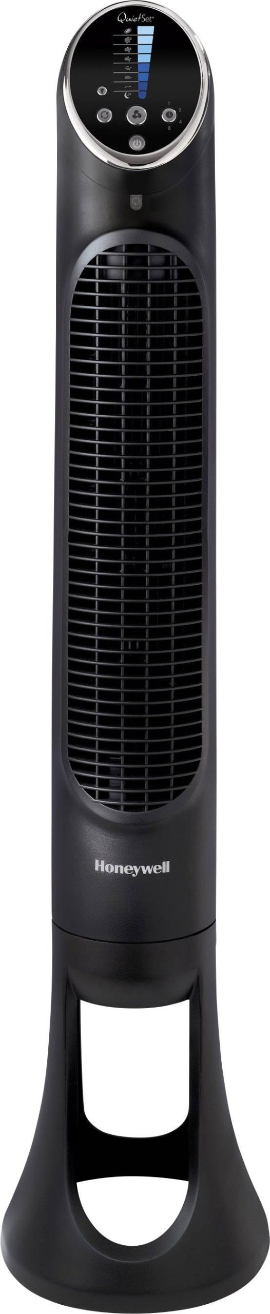 Honeywell HYF290E4 Wentylator wieżowy 30 W (Ø x W) 25 cm x 101.6 cm czarny wyświetlacz LED, możliwość regulacji natężeni - obrazek 1