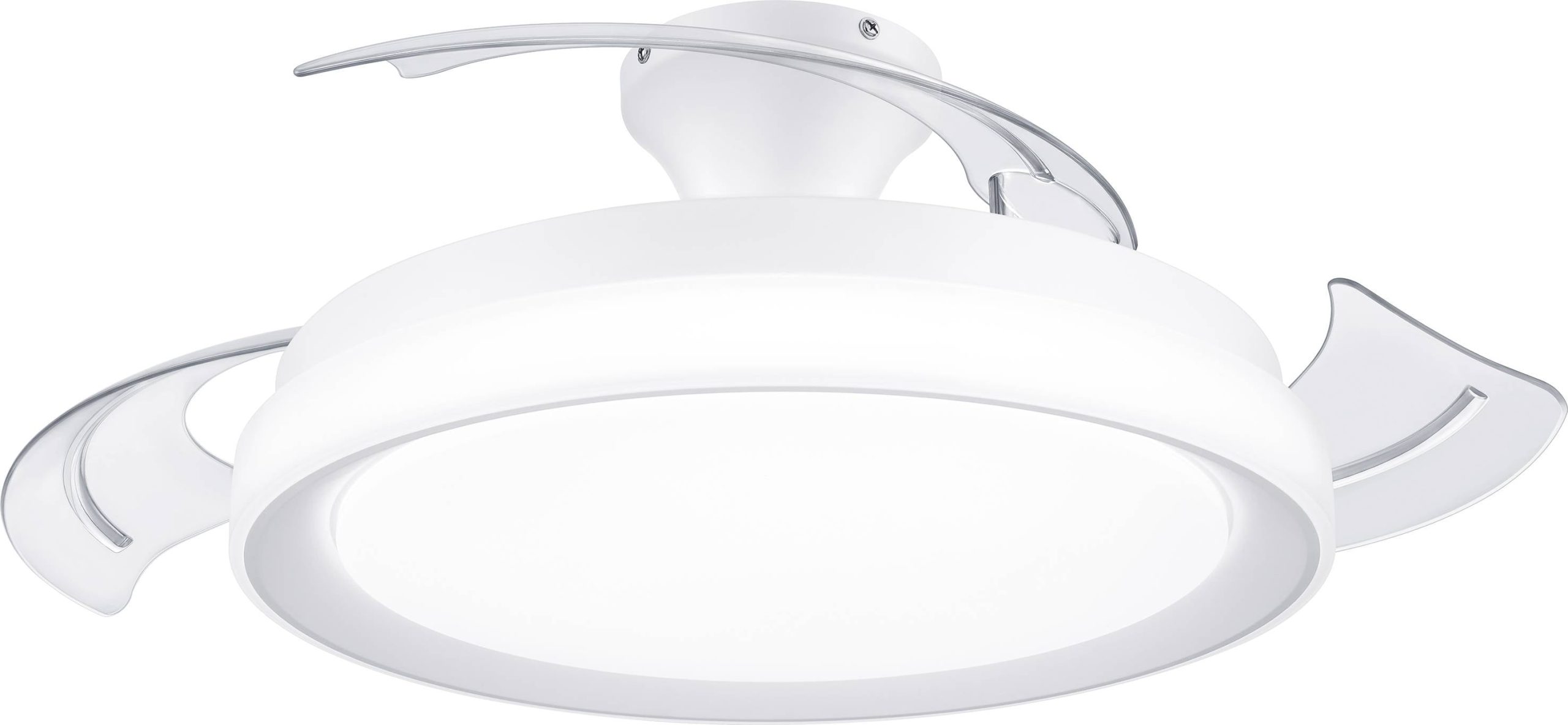 Philips LED Bliss Wentylator sufitowy 28 W, 35 W (Ø x W) 510 mm x 418 mm biały podświetlenie, timer - obrazek 1
