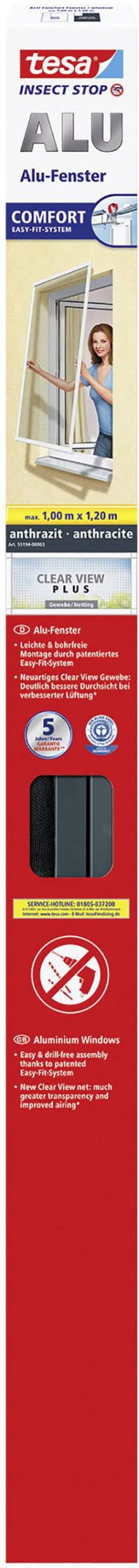 Okienna siatka na muchy Comfort tesa 55194-00003-00 - obrazek 1