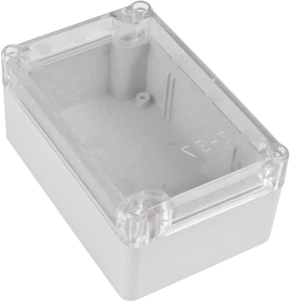 TRU COMPONENTS TC-7910740 Obudowa uniwersalna 118 x 78 x 55 ABS-PC szary 1 szt. - obrazek 1