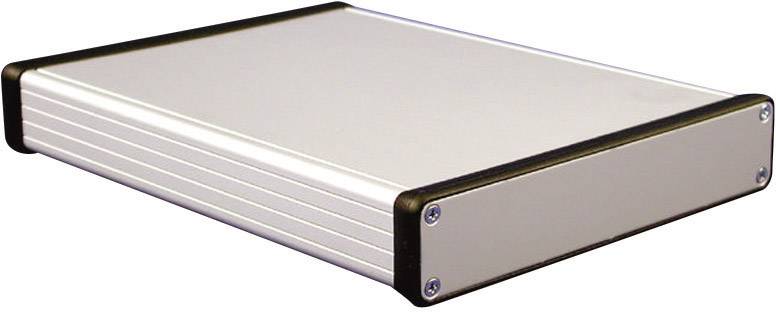 Obudowa profilowa Hammond Electronics, aluminium, aluminiowy, (D x S x W) 120 x 103 x 30.5 mm, 1 szt. - obrazek 1