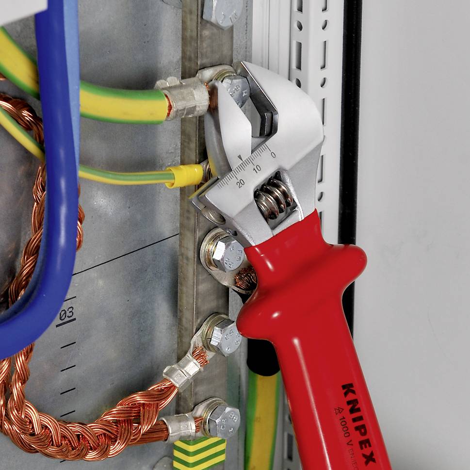 Klucz nastawny regulowany Knipex 98 07 250 - obrazek 1