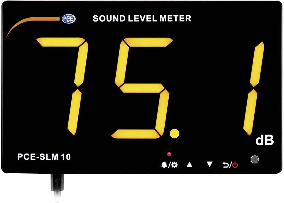 PCE Instruments Decybelomierz 30 - 130 dB 31.5 Hz - 8.5 kHz USB - obrazek 1