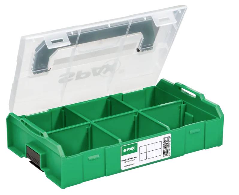 SPAX Walizka (D x S x W) 275 x 155 x 65 mm Ilość przegród: 6 Opis 1 szt. - obrazek 1