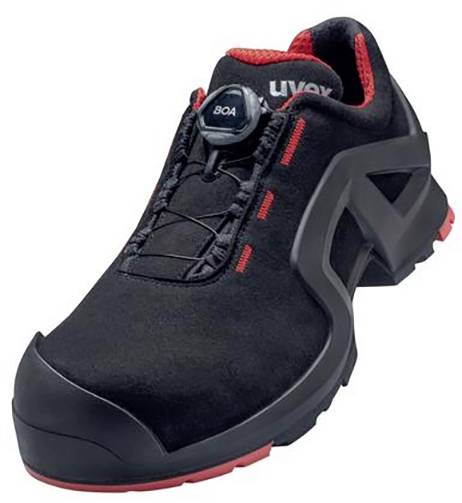 uvex 6567 6567245 Obuwie ochronne S3 Rozmiar buta (EU): 45 czarno-czerwony 1 par(a)