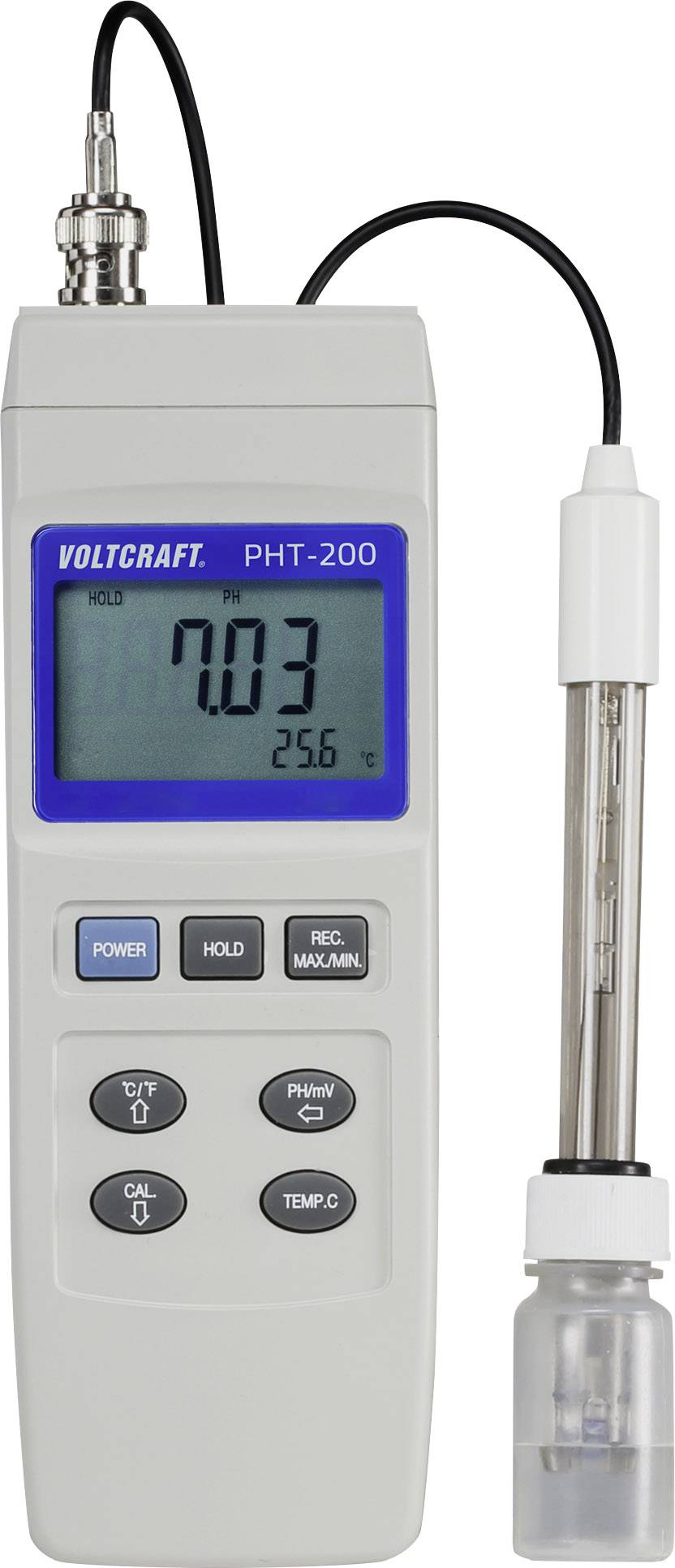 pH-metr VOLTCRAFT PHT-200, wartość pH, redox (ORP) - obrazek 1