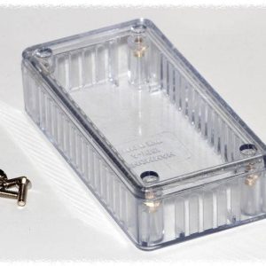 Obudowa uniwersalna Hammond Electronics, poliwęglan, naturalny, (D x S x W) 100 x 50 x 25 mm, 1 szt.