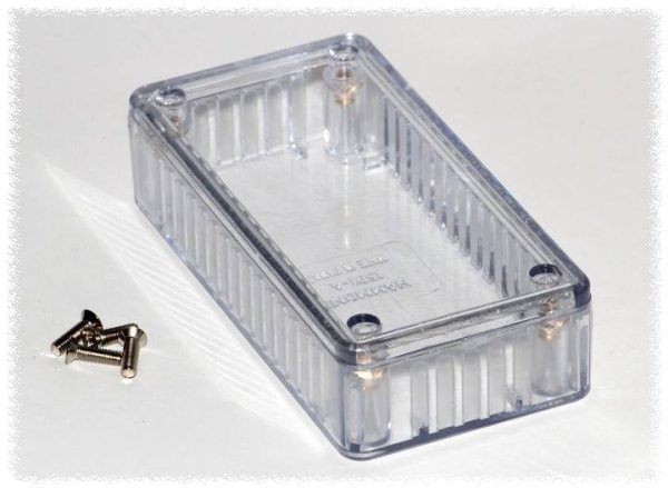 Obudowa uniwersalna Hammond Electronics, poliwęglan, naturalny, (D x S x W) 100 x 50 x 25 mm, 1 szt.