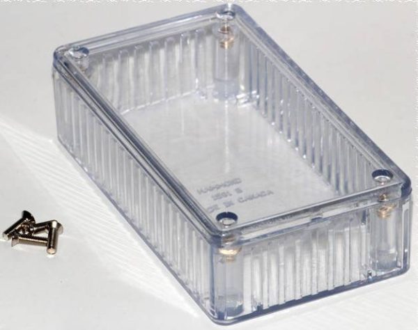 Obudowa uniwersalna Hammond Electronics, poliwęglan, naturalny, (D x S x W) 112 x 62 x 31 mm, 1 szt.