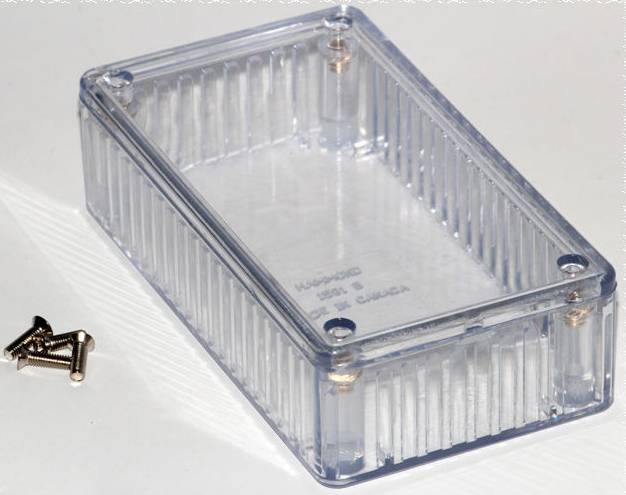 Obudowa uniwersalna Hammond Electronics, poliwęglan, naturalny, (D x S x W) 112 x 62 x 31 mm, 1 szt. - obrazek 1