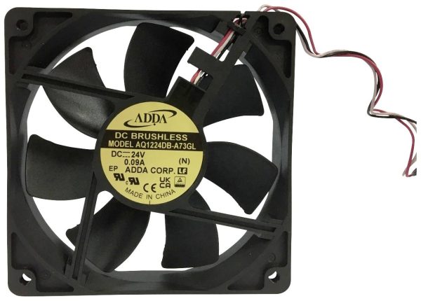 ADDA AQ1224DB-A73GL(N) Wentylator osiowy 24 V/DC (D x S x W) 120 x 120 x 25 mm