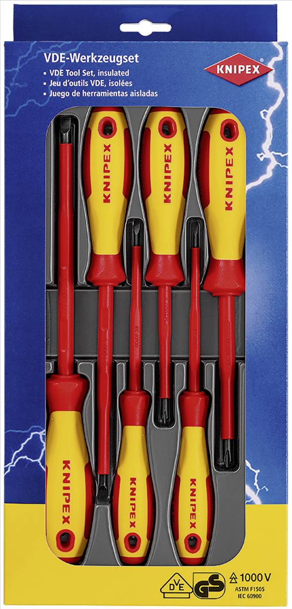 Zestaw wkrętaków Knipex 00 20 12 V01 - obrazek 1