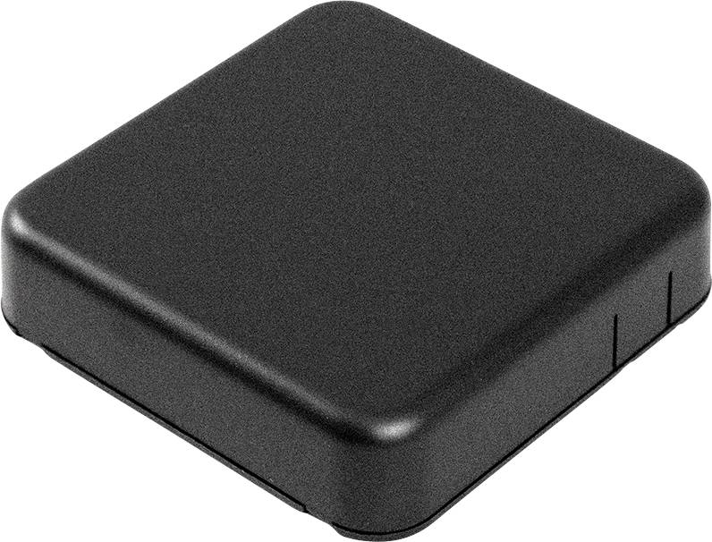 Hammond Electronics 1551SNAP4BK Obudowa uniwersalna 20 x 80 x 80 ABS czarny 1 szt. - obrazek 1