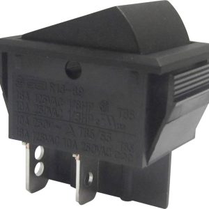 TRU COMPONENTS 1587523 Przełącznik kołyskowy TC-R13-69A-01 250 V/AC 10 A 2 x wył/wł zatrzask 1 szt. TRU COMPONENTS 1587523 Przełącznik kołyskowy TC-R13-69A-01 250 V/AC 10 A 2 x wył/wł zatrzask 1 szt.