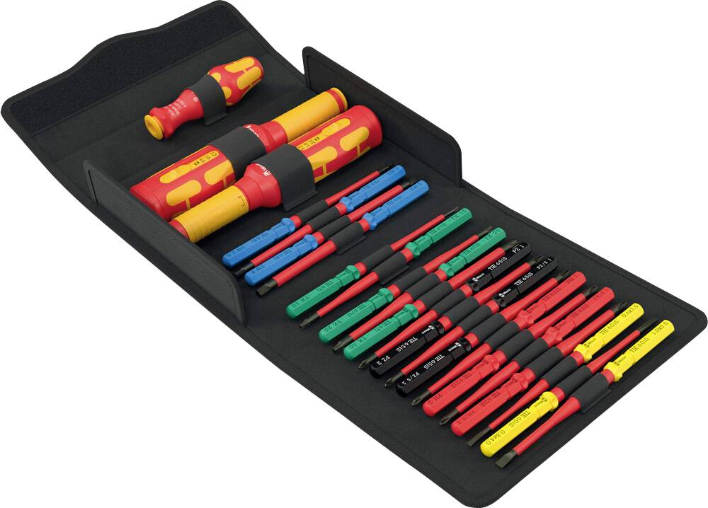 Zestaw wymiennych końcówek wkrętaka Wera Kraftform Kompakt VDE Safe-Torque Speed Set 1 05006633001 - obrazek 1