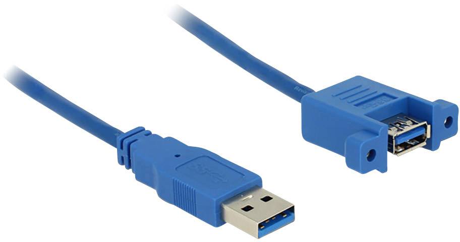 przedłużacz USB 3.2 Gen 1 (USB 3.0) Delock 85112 85112, [1x złącze męskie USB-A 3.2 (USB 3.0) - 1x złącze żeńskie USB-A - obrazek 1